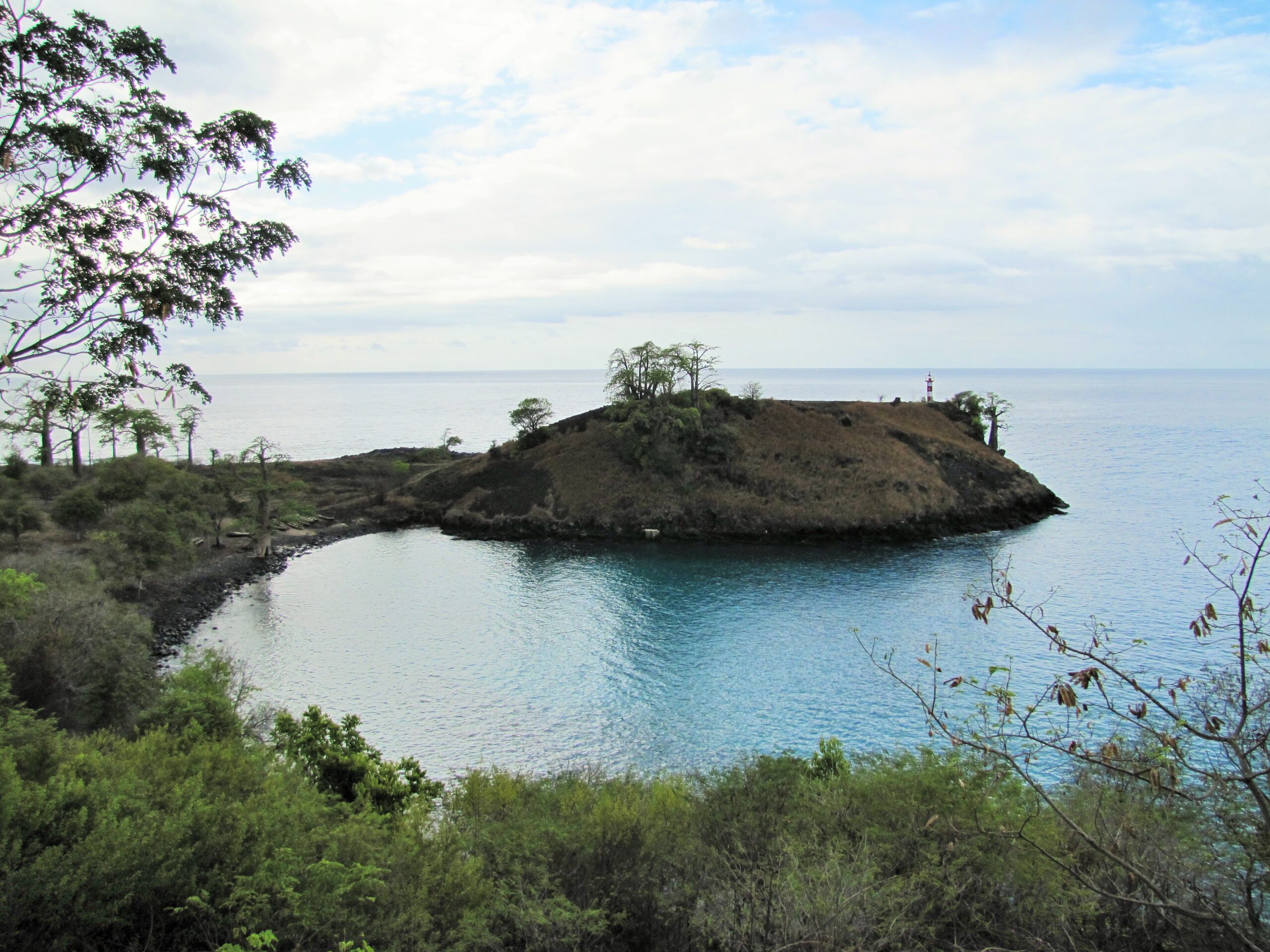 Lagoa Azul blue lagoon north coast São Tomé