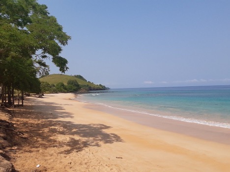 North coast Guadalupe São Tomé