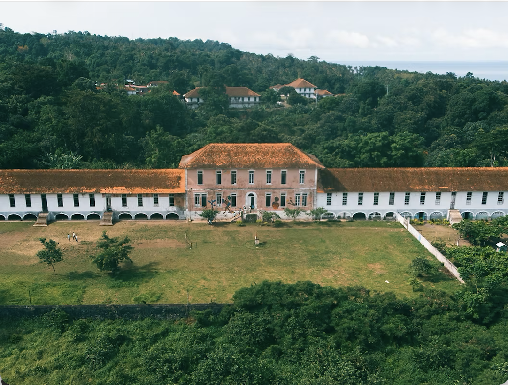 Roça Diogo Vaz cocoa chocolate plantation in São Tomé